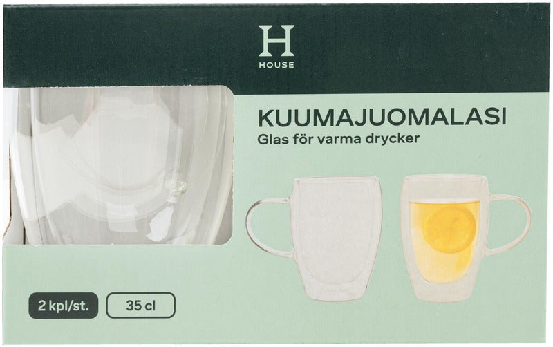 House 热饮杯 35厘升 2件装