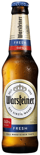 Warsteiner Premium Fresh alkoholiton olut 0,0% 0,33 l plo