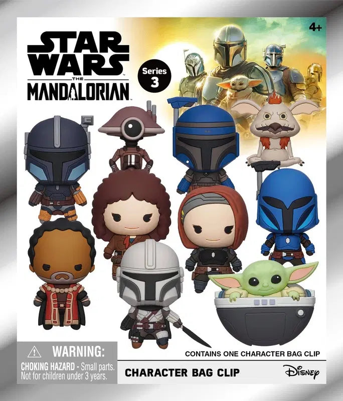Star Wars 3D曼达洛人挂件(6.5厘米)|3D Mandalorian Klipsihahmo (6,5cm)