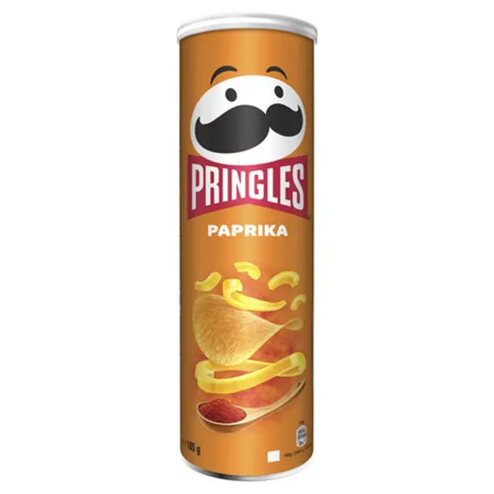 PRINGLES Paprika 185g-Pringles 辣椒 185g