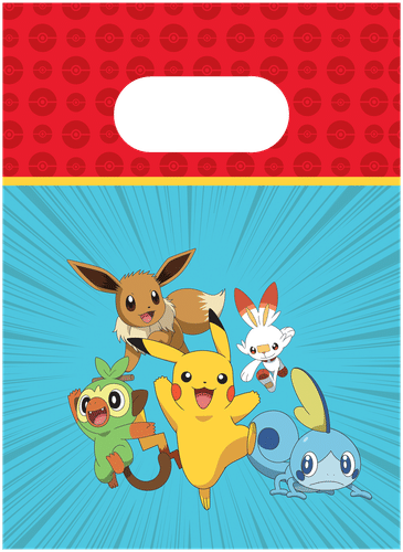Lahjapussi Pokemon FSC 4 kpl