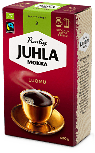 Juhla Mokka Paulig Juhla Mokka 有机咖啡过滤研磨 400g