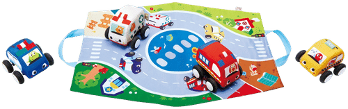 Hape 回力软胶小车