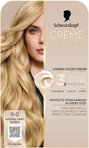 Creme Supreme 9-0自然亮浅色