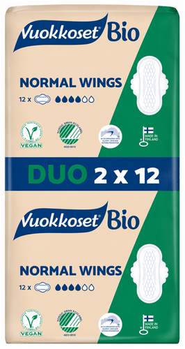 Vuokkoset Bio 2x12片普通护翼超薄