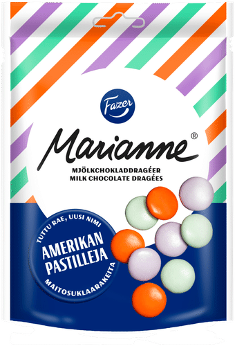 Fazer 玛丽安牛奶巧克力脆粒 150g|Fazer Marianne Maitosuklaa suklaarae 150g