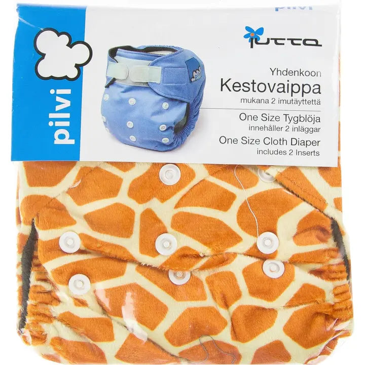 Jutta Pilvi kestovaippa kuviollinen one size|Pilvi Jutta Pilvi 永久图案尿布 一种尺寸