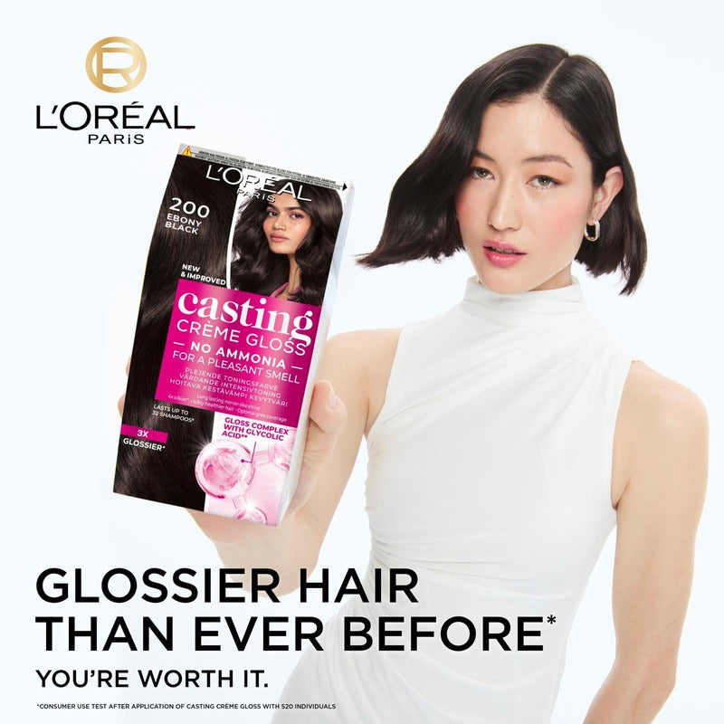 L'Oréal Paris 卡丝汀润泽亮彩染发膏 618 香草摩卡 浅色染发剂 1kpl|L'Oréal Paris Casting Créme Gloss 618 Vanilla Mocha kevytväri 1kpl