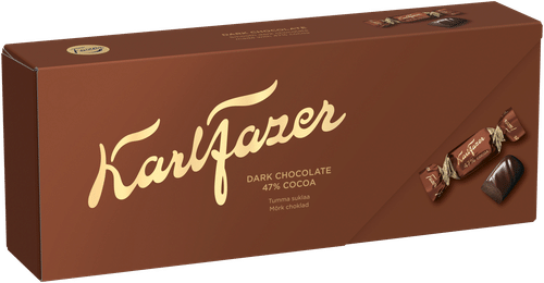 Karl Fazer 黑巧克力47%夹心巧克力 250g