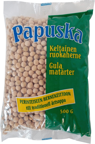 Papuska 黄豌豆 500g