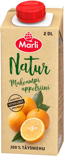 Natur Marli Natur 更甜橙汁 2分升