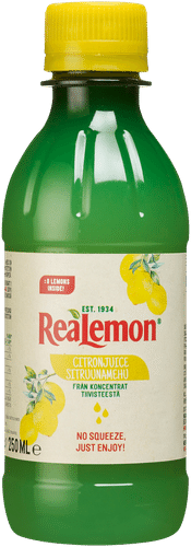 Realemon sitruunatäysmehu 250ml|ReaLemon 全柠檬汁 250ml
