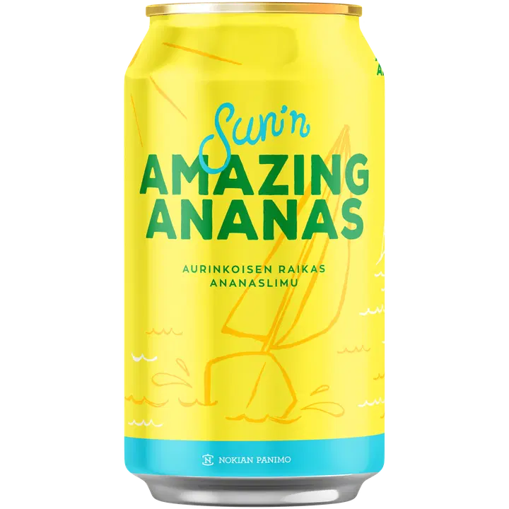 Sun'n Amazing Ananas 0,33l|Sun'n 神奇的菠萝 0,33l