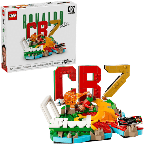 LEGO Editions Sports LEGO® Editions 足球 43012 克里斯蒂亚诺·罗纳尔多 – 足球高光时刻