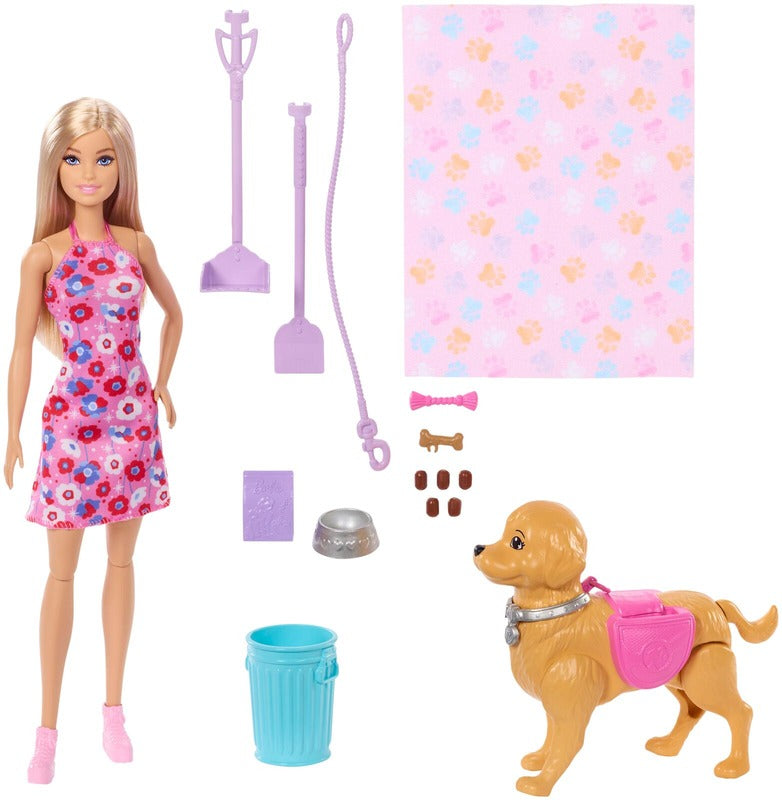 Barbie Walk And Potty 芭比 Malibu 玩耍套装|Barbie Walk And Potty Barbie Malibu -leikkisetti