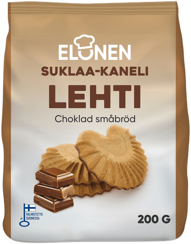 Elonen 巧克力肉桂千层酥饼 200g|Elonen suklaa-kanelilehtipikkuleipä 200g
