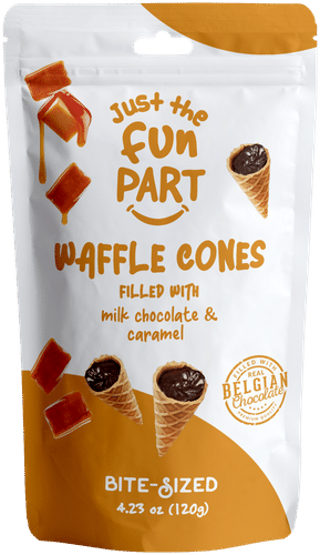 Just the Fun Part 牛奶巧克力焦糖华夫筒|Just the Fun Part Milk Chocolate & Caramel Waffle cone
