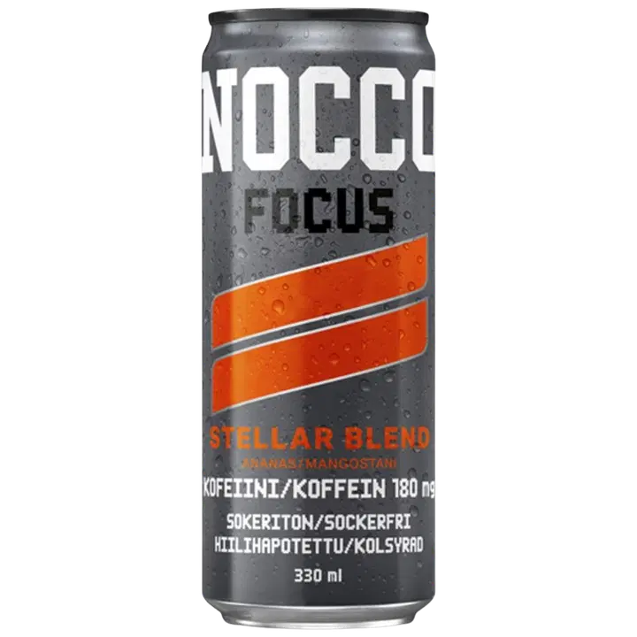 NOCCO FOCUS Stellar Blend hiilihapotettu energiajuoma 330ml|Nocco FOCUS Stellar Blend 碳酸能量饮料 330ml