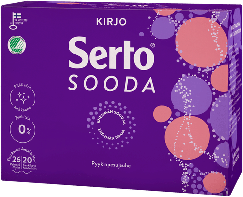 Serto Sooda彩色衣物洗衣粉 890 g