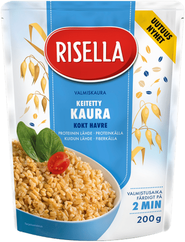 Risella 200克即煮燕麦2分钟|Risella 200g Valmis Keitetty Kaura 2 min