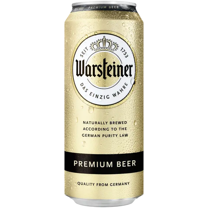 Warsteiner Premium Verum 4,7% olut 0,5 l tlk|Warsteiner 高级 Verum 4.7% 饮品 0.5 升 tlk