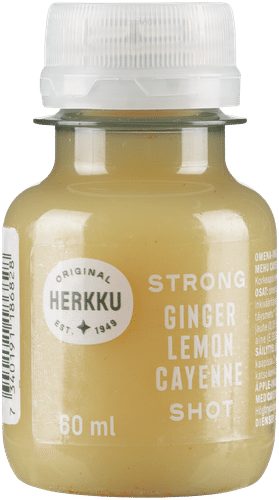 Herkku inkivääri-cayenne shot 60 ml