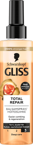 Schwarzkopf Gliss 全面修复护理喷雾 200ml|Schwarzkopf Gliss Total Repair hoitosuihke 200ml
