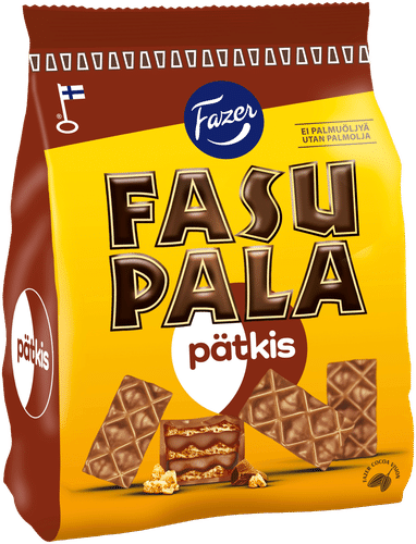 Fazer Fasupala 巧克力威化饼干 175g|Fazer Fasupala Pätkis vohvelikeksi 175g