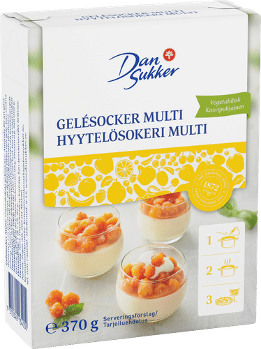 Dansukker Hyytelösokeri Multi 370g|Dansukker 多用途果冻糖 370g
