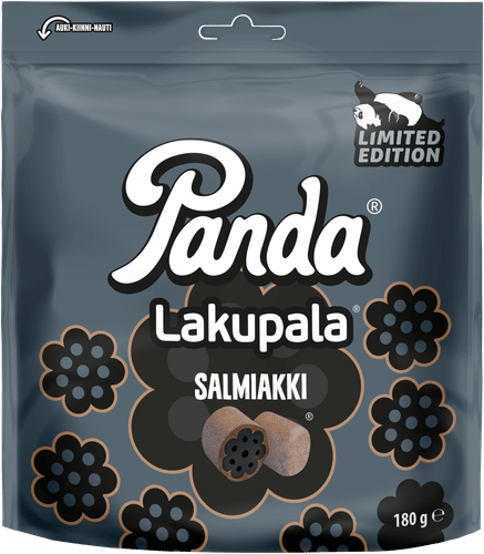 Panda 拉库块咸甘草糖 180g|Panda Lakupala salmiakki lakritsi 180g
