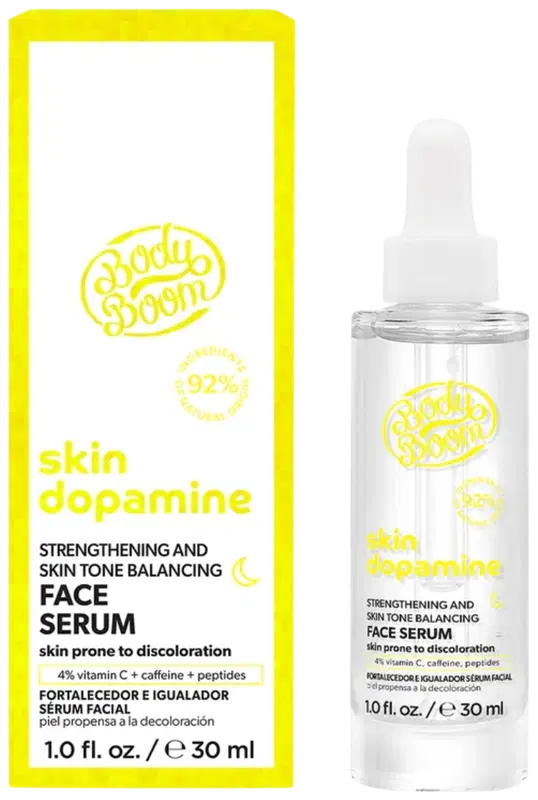 BodyBoom 强化亮肤维生素C精华 30ml|BodyBoom skin dopamine vahvistava ja kirkastava C-vitamiiniseerumi 30ml