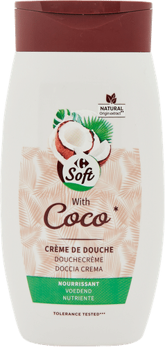 Carrefour Soft 椰奶沐浴膏霜 250 ml