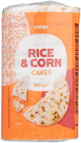 Coop maissi-riisikakut 100 g|Coop 玉米米饼 100 g