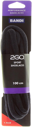 2GO Bandi 2GO 运动鞋带 Performance Sport 216 100厘米 黑色