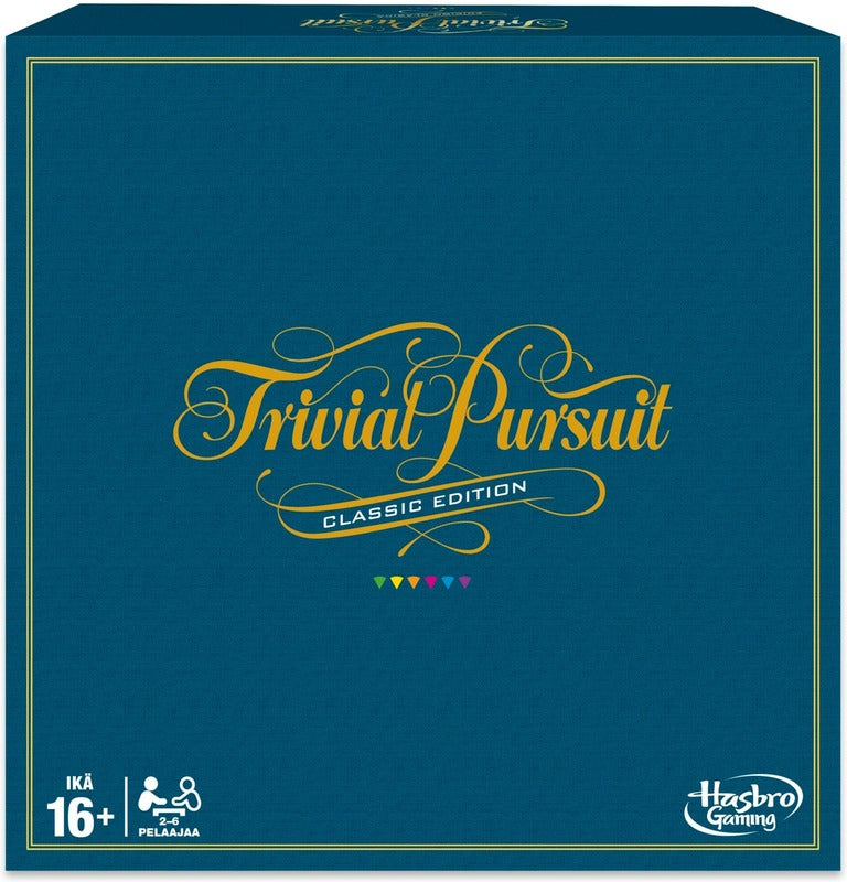 Hasbro 棋盘游戏 Trivial Pursuit 经典版|Hasbro Gaming Trivial Pursuit Classic Edition lautapeli