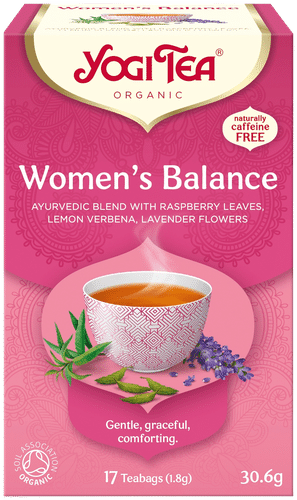 YOGI TEA 有机女性平衡草本香料茶阿育吠陀 17x1,8g