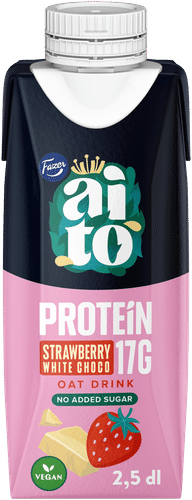 Fazer Aito 草莓白巧克力蛋白燕麦饮 2.5分升