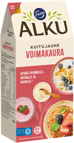 Fazer Alku Voimakaura kuitujauhe 300 g|Fazer 强力燕麦纤维粉 300 g