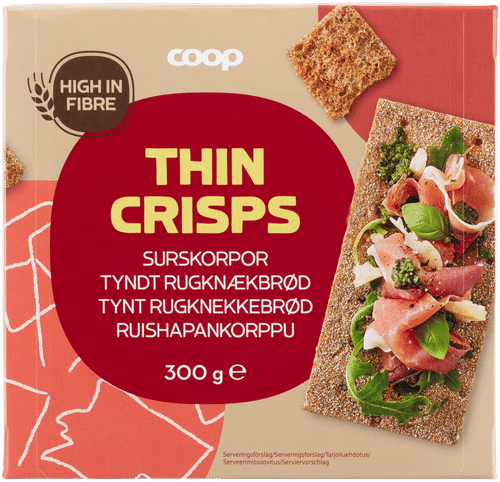 Coop 酸面包脆饼 300g|COOP Hapankorppu 300g