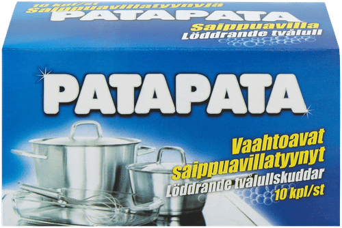 PataPata 皂洗羊毛垫 10kpl