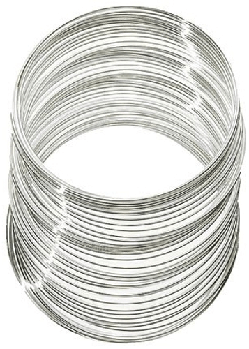 Creativ Company Kieppivaijeri 0,8mm n. 11,5m hopeanvärinen