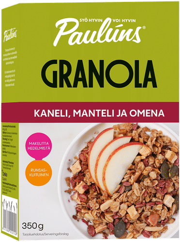 Paulúns 肉桂杏仁苹果格兰诺拉 350g