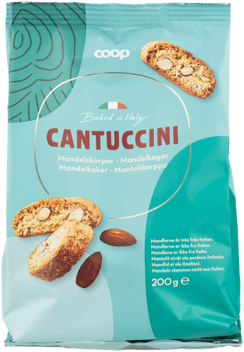 Coop 杏仁坎图奇尼脆饼 200 g|Coop Cantuccini mantelikorppu 200 g