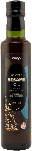 Coop 烤芝麻油 250 ml|Coop paahdettu seesamiöljy 250 ml