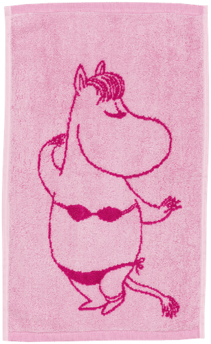 Moomin Arabia 姆明手巾30x50 小美 粉红 GOTS