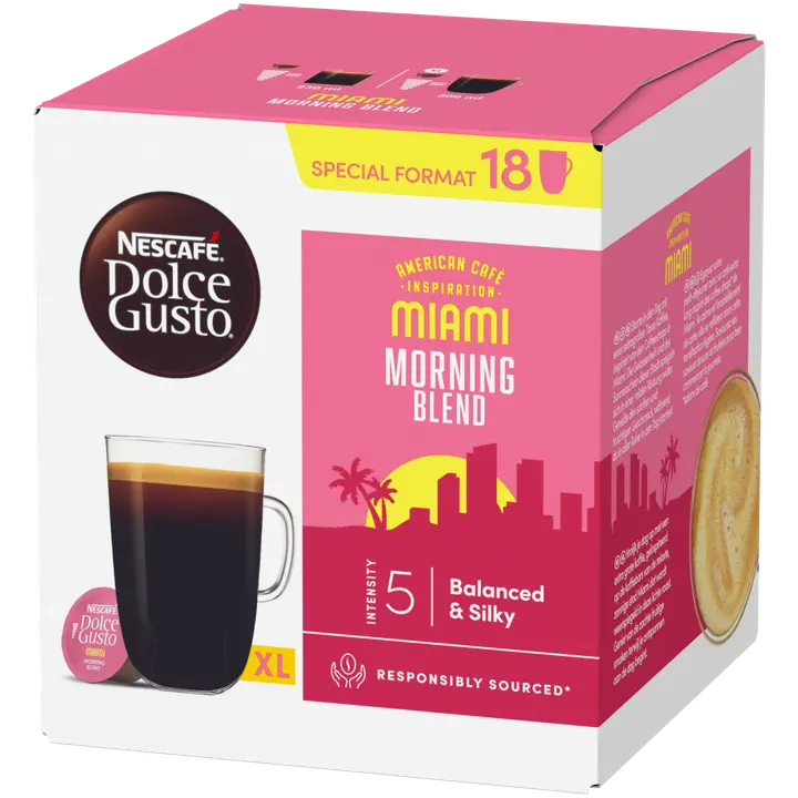 Nescafé Dolce Gusto Miami 18kaps/126g|Nescafé Dolce Gusto 迈阿密 18粒/126g