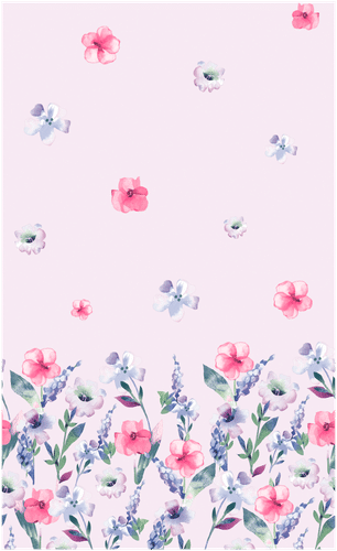Duni Dunicel 138x220cm Everbloom 桌布