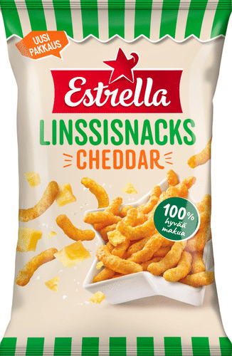 Estrella 扁豆零食 切达 125g