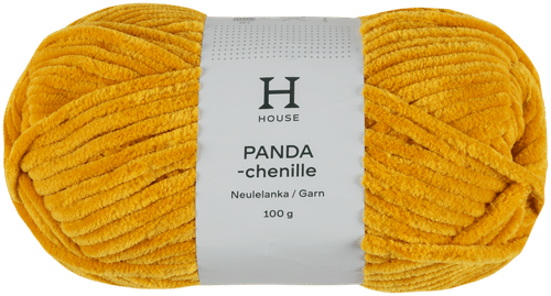 House 线 Panda 雪尼尔 100克 深黄 13194
