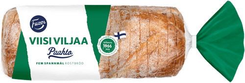 Fazer Paahto Viisi viljaa 505g, paahtoleipä|Fazer Paahto 五谷吐司面包 505g